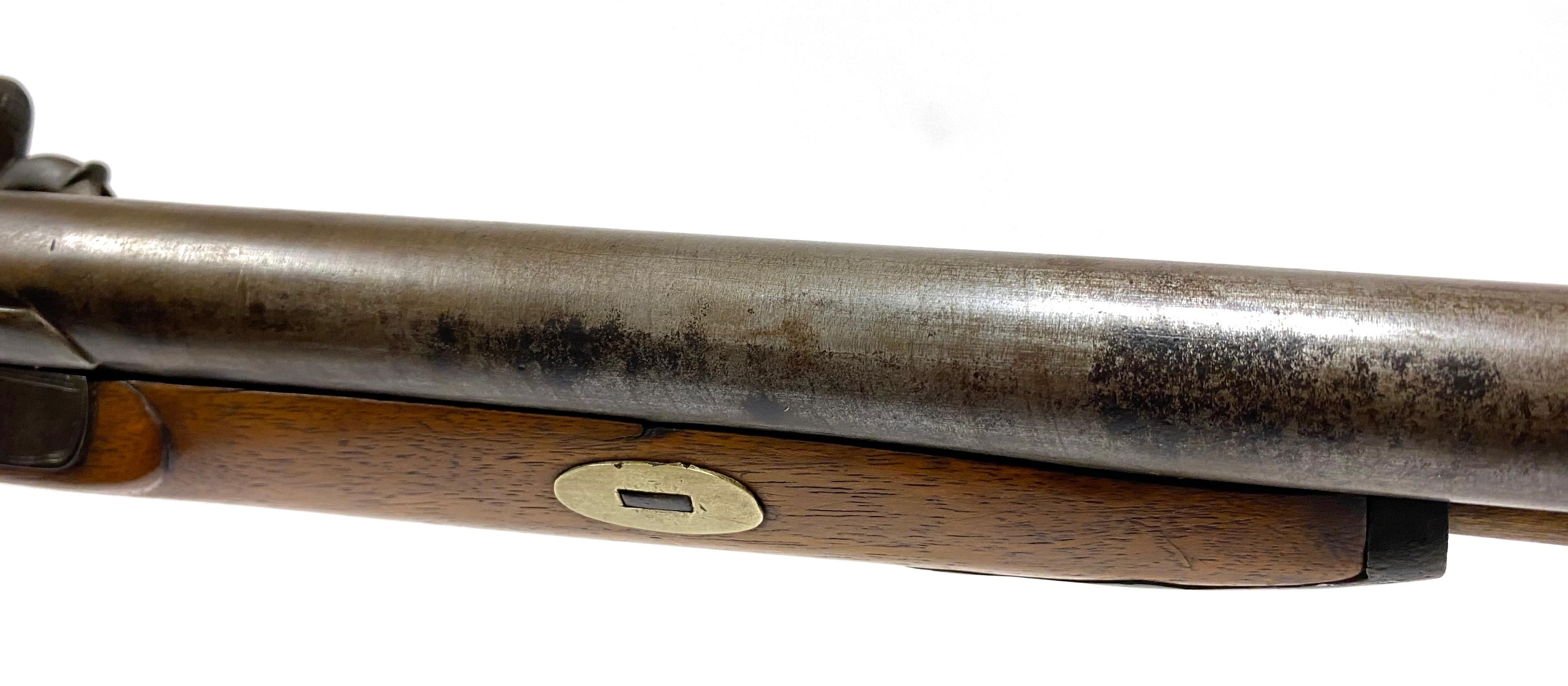 Antique E. James Co. London Percussion .750 Bore SXS Double Barrel Hammer Muzzleloading Shotgun