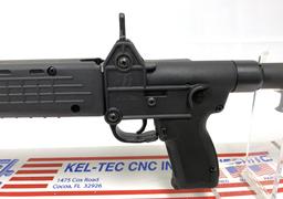 NIB Kel-Tec SUB-2000 9MM - S&W 59 Magazines - Semi-Automatic Folding Carbine