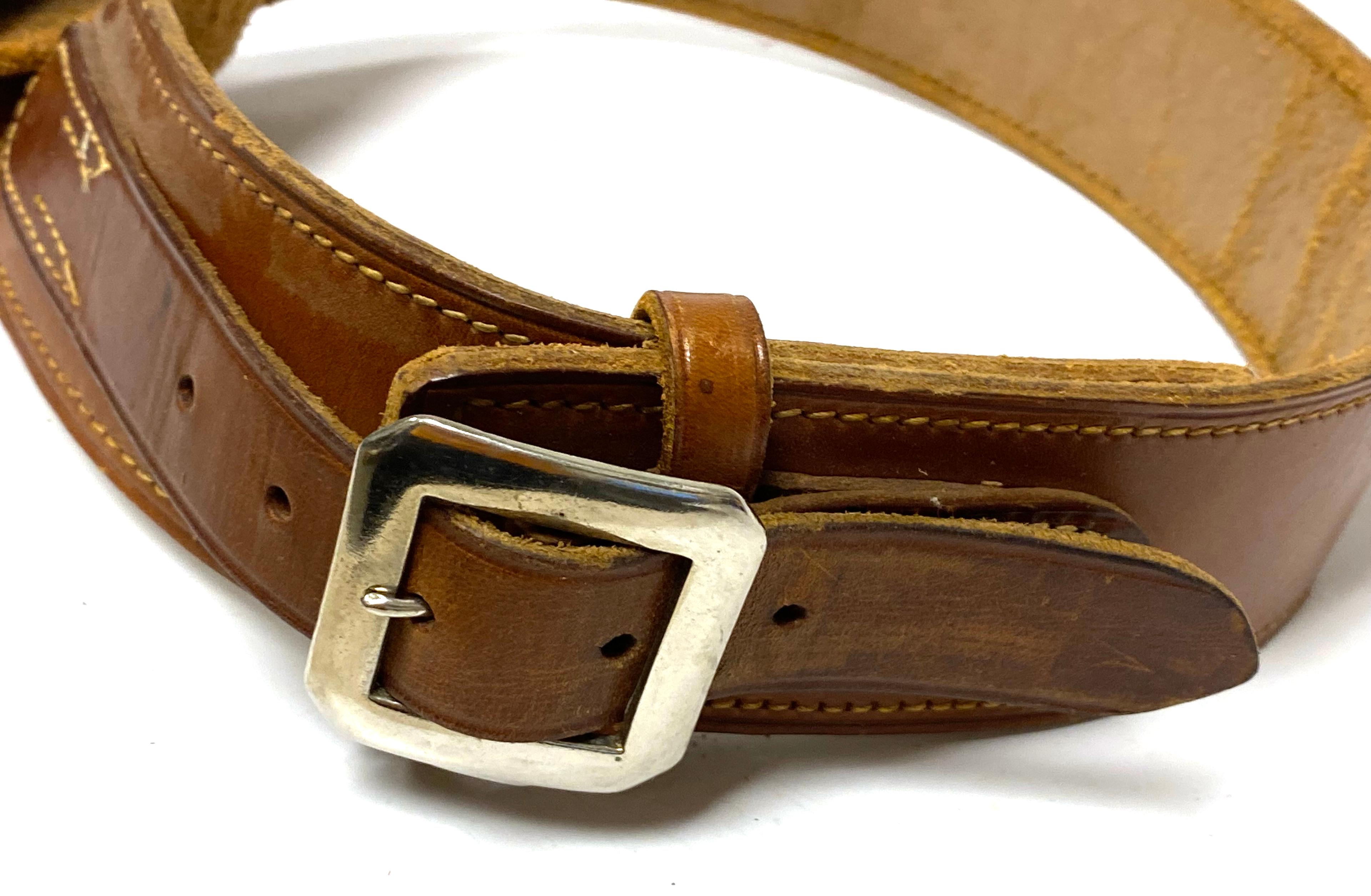 Bauer Bros Mfg Leather Holster and Lawrence Co. Cartridge Belt - Small Cowboy Rig