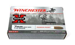 NIB 20rds. of 7MM REM. MAG. 175gr. Winchester Super-X Power-Point Ammunition