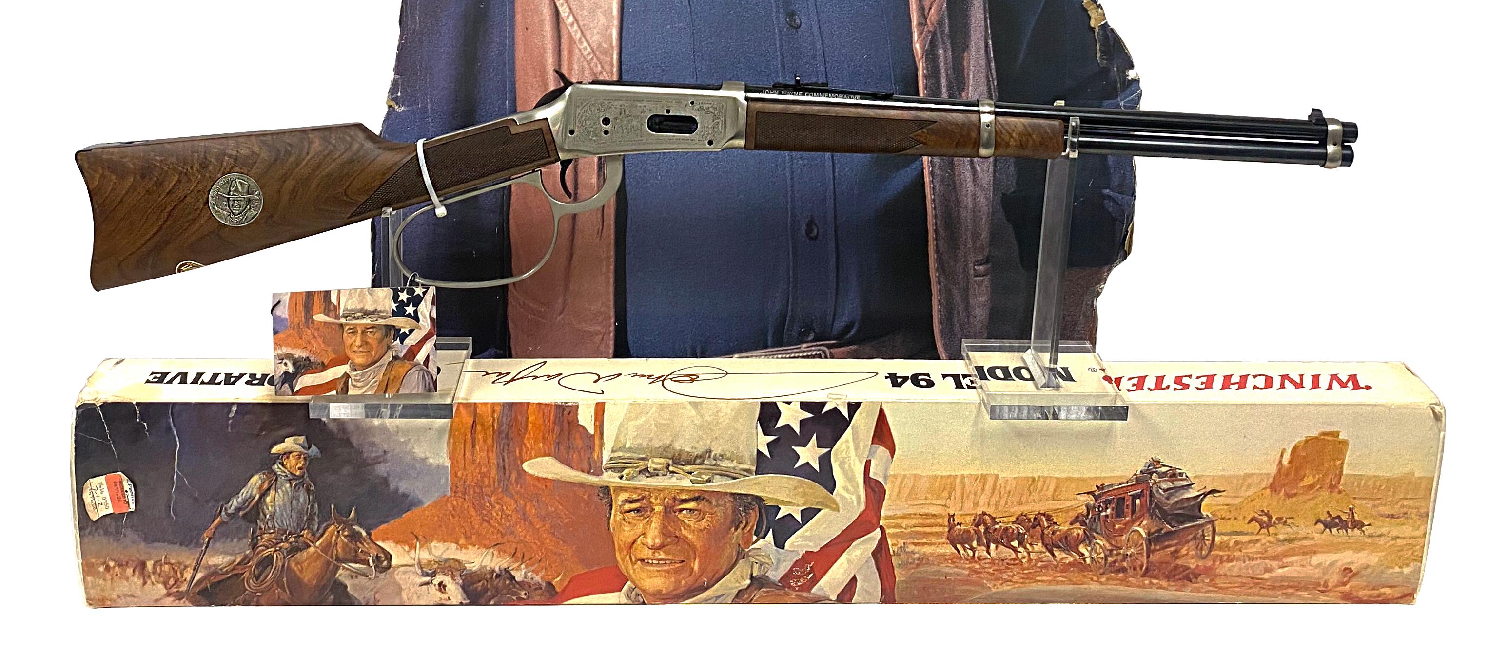 NIB John Wayne Commemorative Winchester Model 94 .32-40 WIN. Large Loop Lever Action Carbine