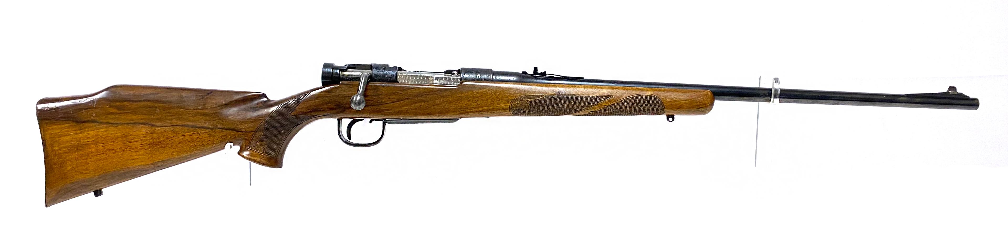 Custom Engraved Japanese Arisaka Type 99 Bolt Action Rifle with Mum in 7mm Mauser