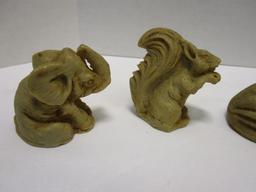 Carved Resin Animals Made in Mexico