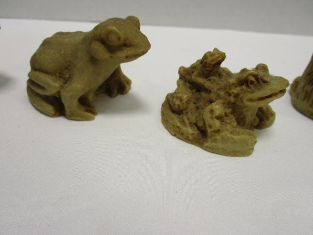 Carved Resin Animals Made in Mexico