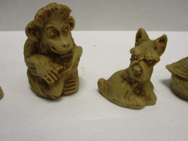 Carved Resin Animals Made in Mexico