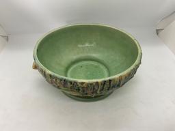 Roseville 291-6 Moss Two Handled Bowl