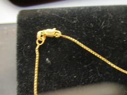 22" 14k Gold Chain