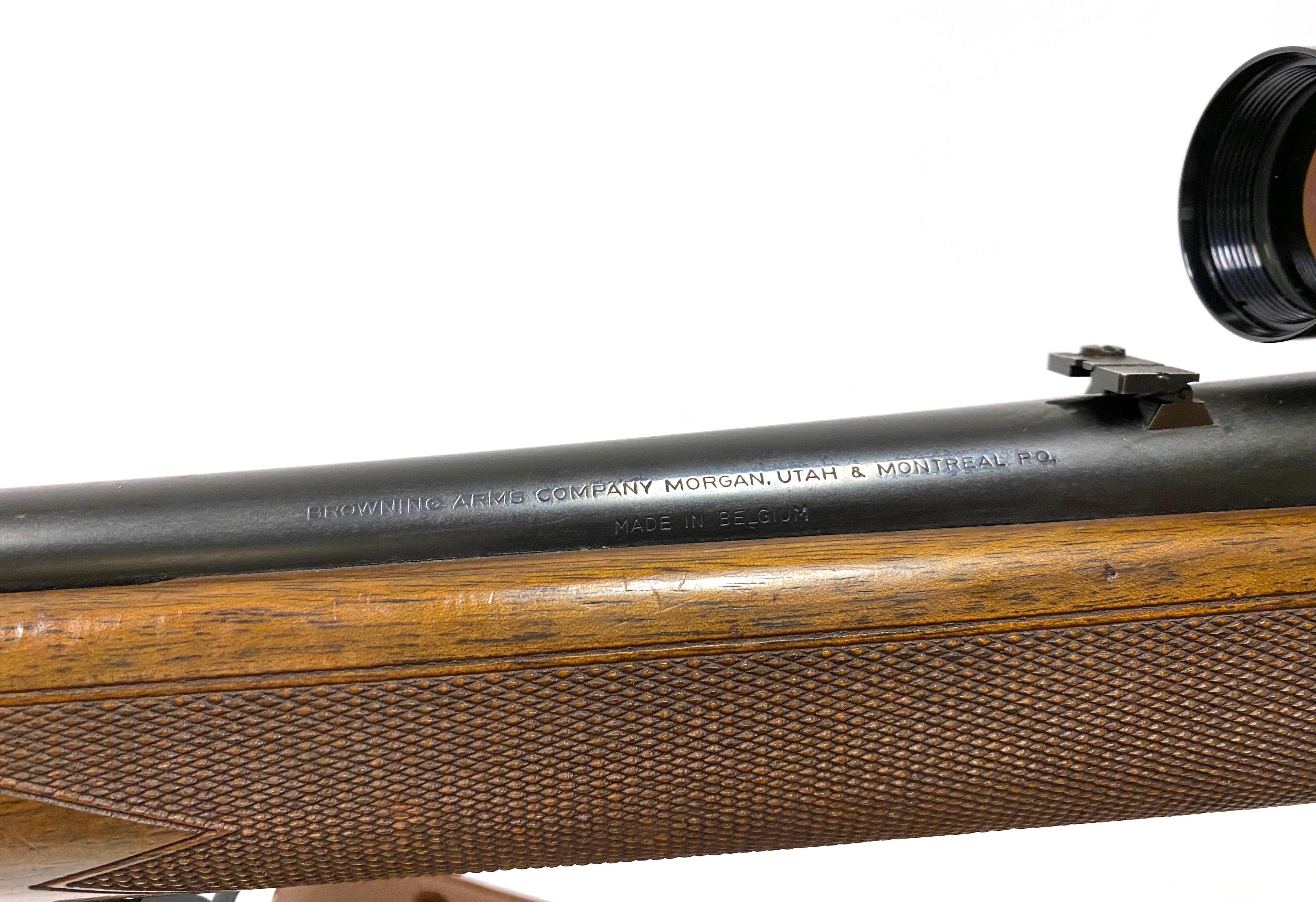 Excellent Belgium Browning BAR 7mm REM. MAG. Semi-Automatic Magazine Rifle