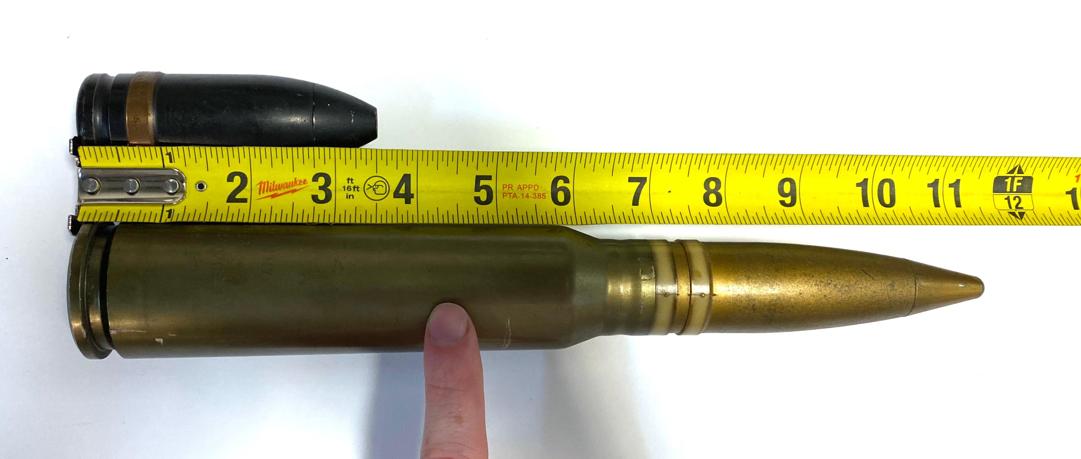 30MM Dummy Round & 1955 30MM Projectile