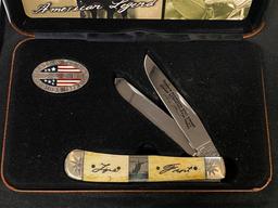 CASE XX Limited Edition Lane Frost - World Champion Bull Rider Pocket Knife in Case