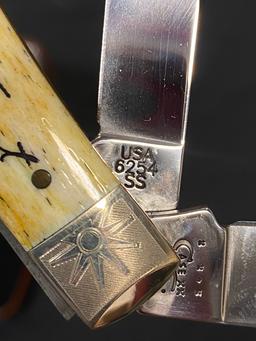 CASE XX Limited Edition Lane Frost - World Champion Bull Rider Pocket Knife in Case
