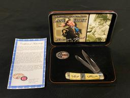 CASE XX Limited Edition Lane Frost - World Champion Bull Rider Pocket Knife in Case