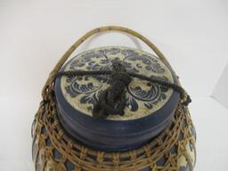 Hand Decorated Chinese Basket