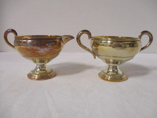 Sterling Weighted Creamer/Sugar