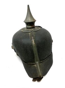 Imperial WWI German Prussian Infantry Pickelhaube Helmet