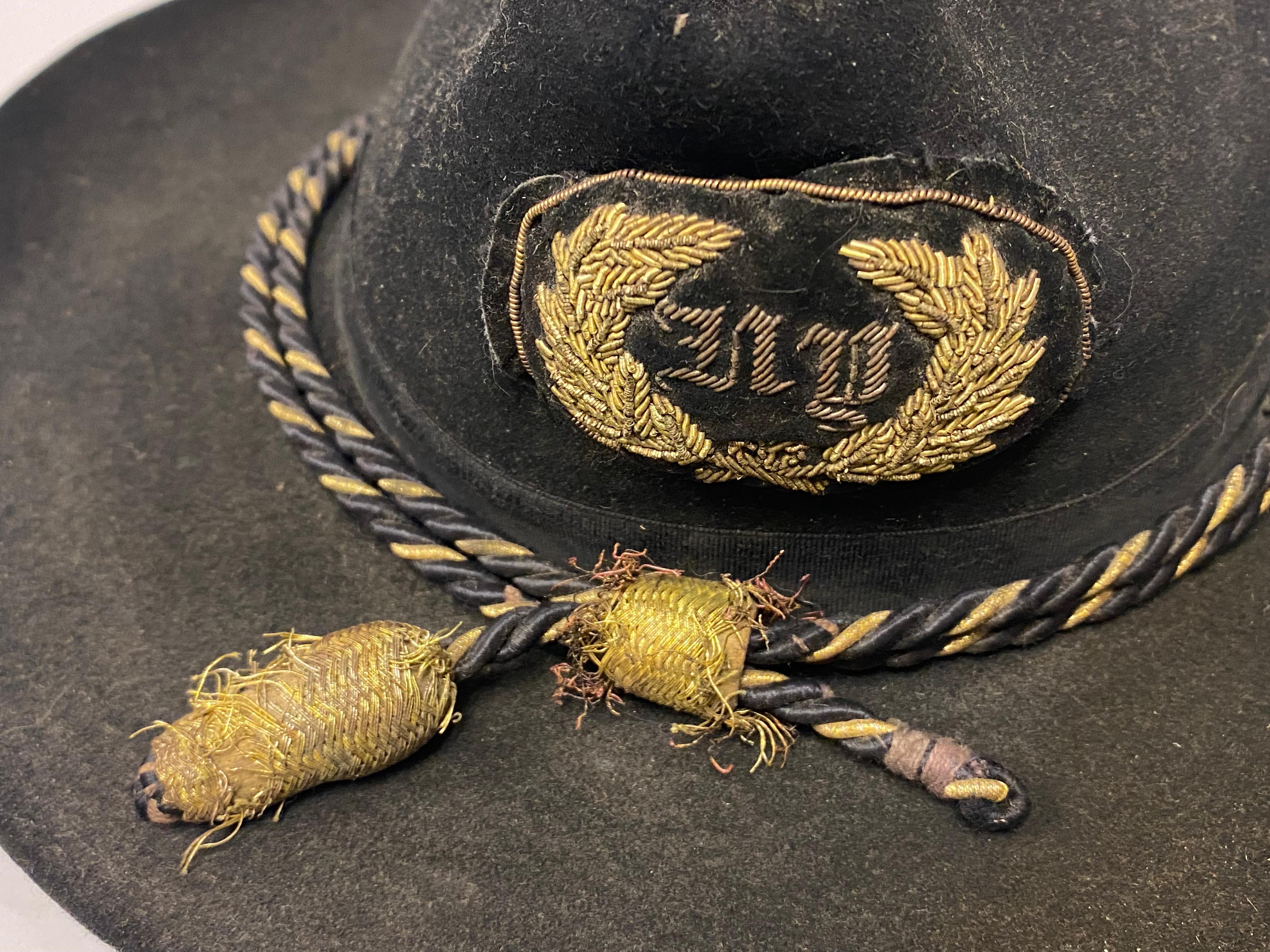 Civil War NY Cavalry Officer's Lot - Sword, Belt, Hat