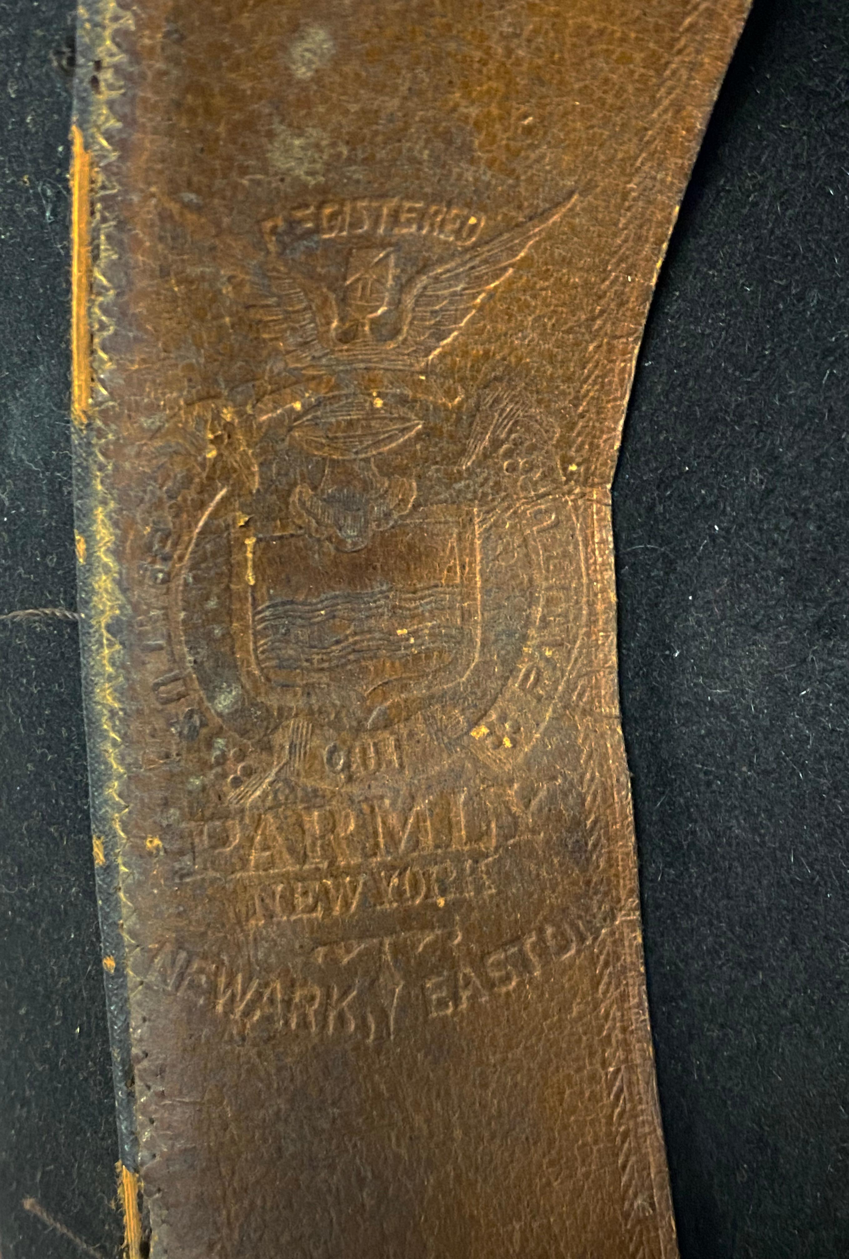 Civil War NY Cavalry Officer's Lot - Sword, Belt, Hat