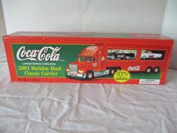 2001 Coca-Cola Limited Edition Holiday Dual Classic Carrier in Original Box