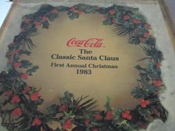 1983 Coca-Cola The Classic Santa Claus First Annual Christmas Figurine