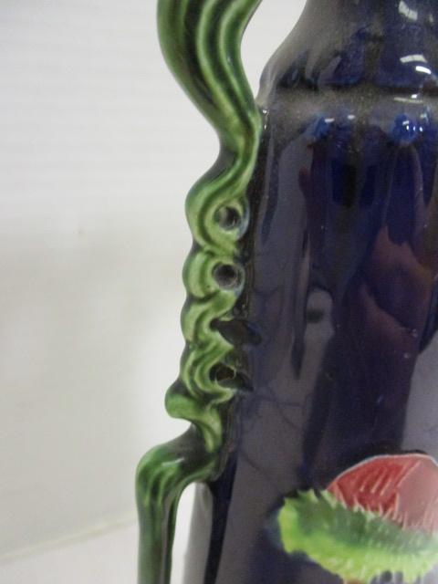 Antique JS Majolica Vase