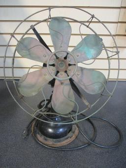 Vintage The Robbins and Myers Co. Table or Wall Mount Fan