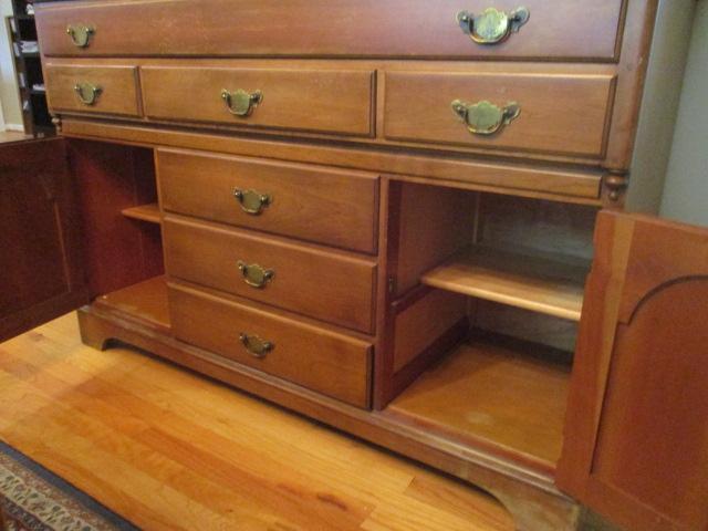 Pennsylvania House Cherry 2 Piece China Cabinet