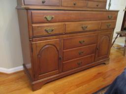 Pennsylvania House Cherry 2 Piece China Cabinet