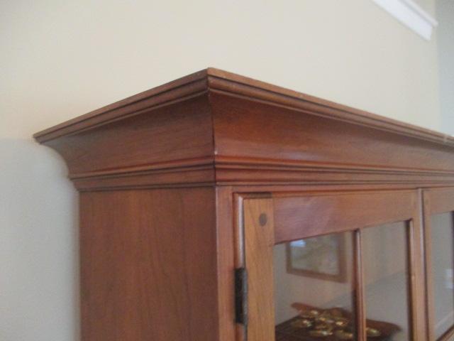 Pennsylvania House Cherry 2 Piece China Cabinet