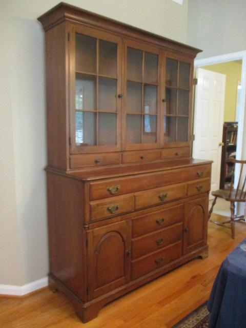 Pennsylvania House Cherry 2 Piece China Cabinet