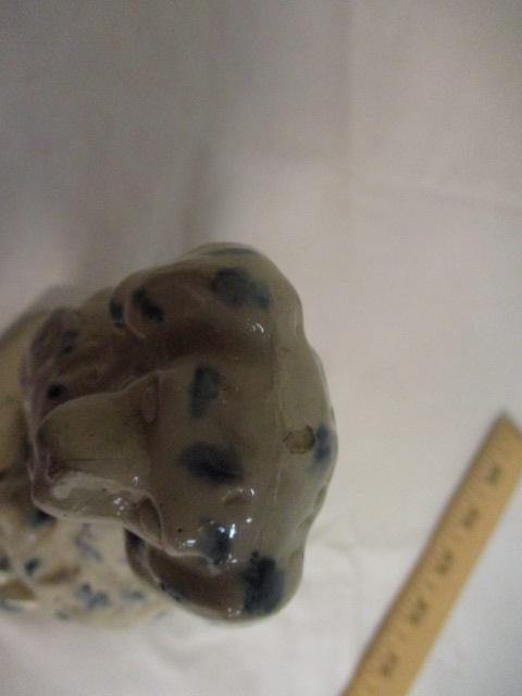 Pottery Staffordshire Style Dog