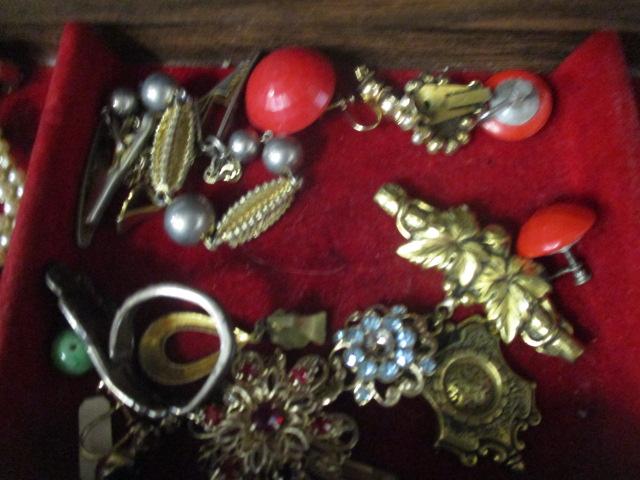 Jewelry Box Full of Jewelry-Some Vintage