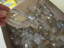 Clear Glass and Crystal Bottle Stoppers