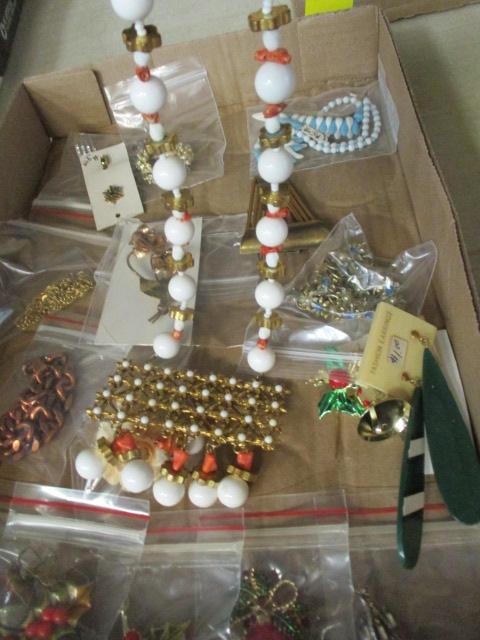 Vintage Fashion Jewelry Necklaces, Earrings, Stick Pins, Bracelets, etc.