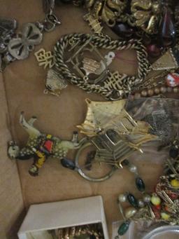 Vintage Bracelets, Brooches, Beaded Necklaces, Watches, etc.