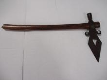 Circa 1840-60 Spontoon Tomahawk Pipe w/ Appraisal