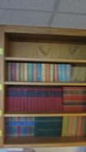 Three Shelves of 1950's-60's Children's Reference Book Sets-15 Volumes "Child-Craft",