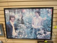 1969 1994 Framed Rock N Roll Vintage Color Beatles Poster