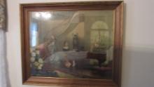 R. Brownell McGrew "Morning Melody" Framed Lithograph Print