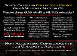 Sell your collection with Poinsett Armory - Quick and Simple w/ Great Commission Rates