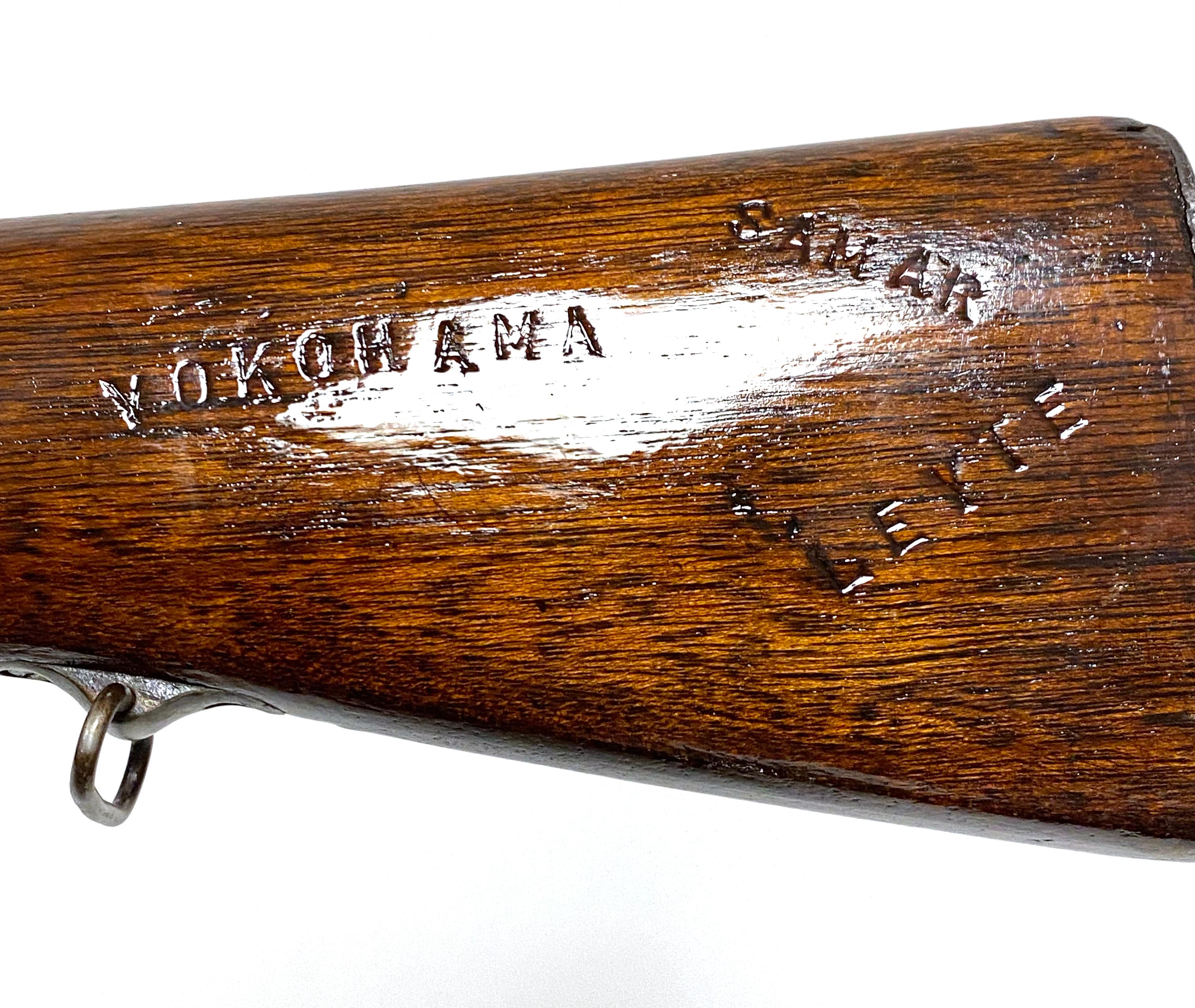 Interesting Historical Japanese Arisaka Type 38 Bringback Training Rifle Named to J. Gifford