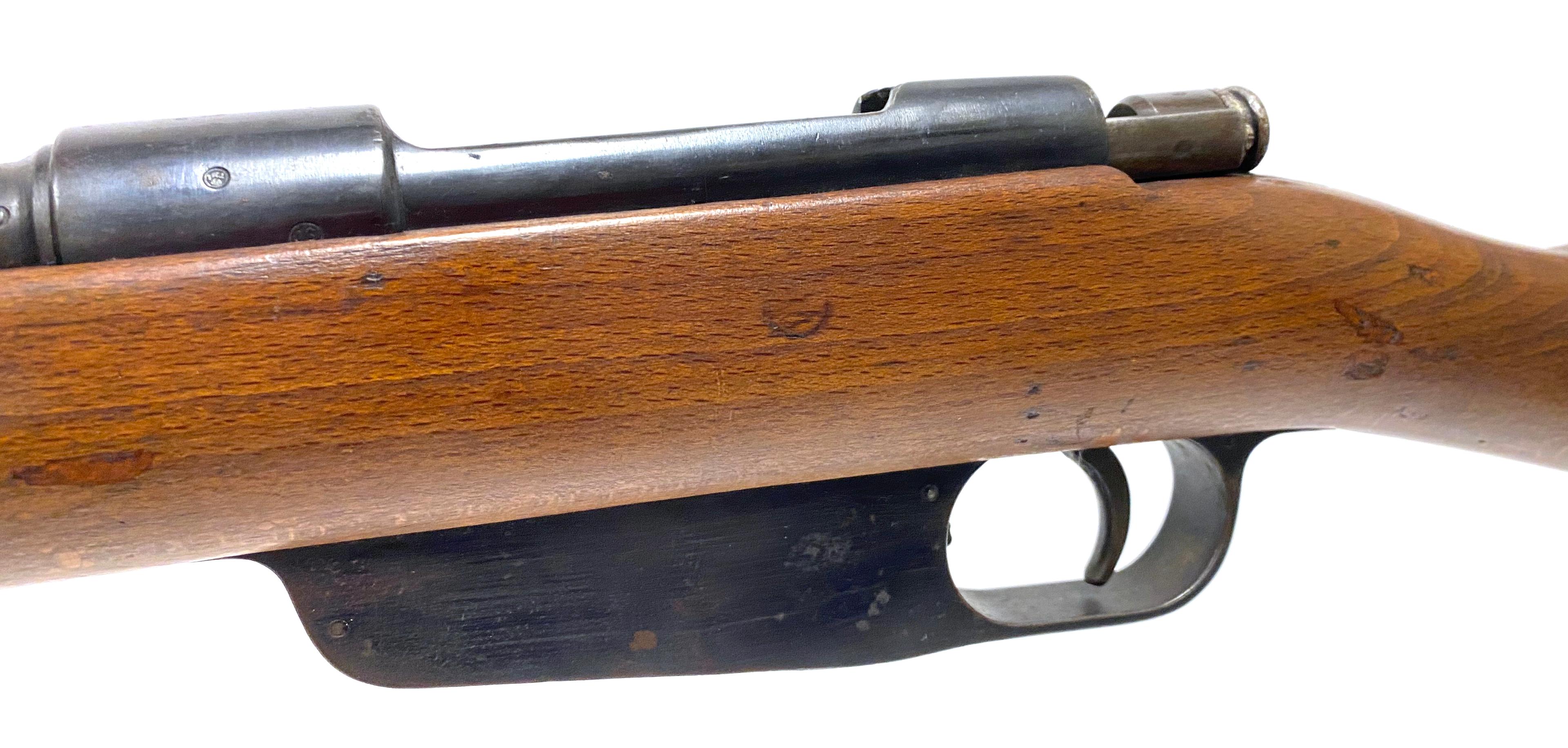 WWII 1939 RE Terni M91 7.35 Carcano Bolt Action Rifle
