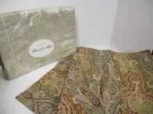 New Old Stock Malabar Grove Full/Queen Duvet Cover and Peacock Alley