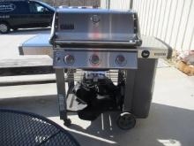 Weber Genesis II LP Grill w/Cover and Propane Tank