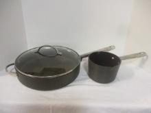 Anolon Non Stick Sauce Pan and Lidded Skillet