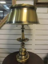 Antique Brass Finish Double Pull Chain Lamp