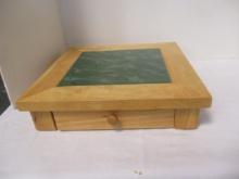 Hot Plate Box w/Divided Drawer