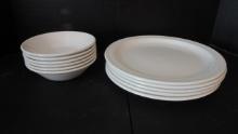 11 Pieces of Stonehenge a Member of Wedgwood "Midwinter" Oven to Table Ware