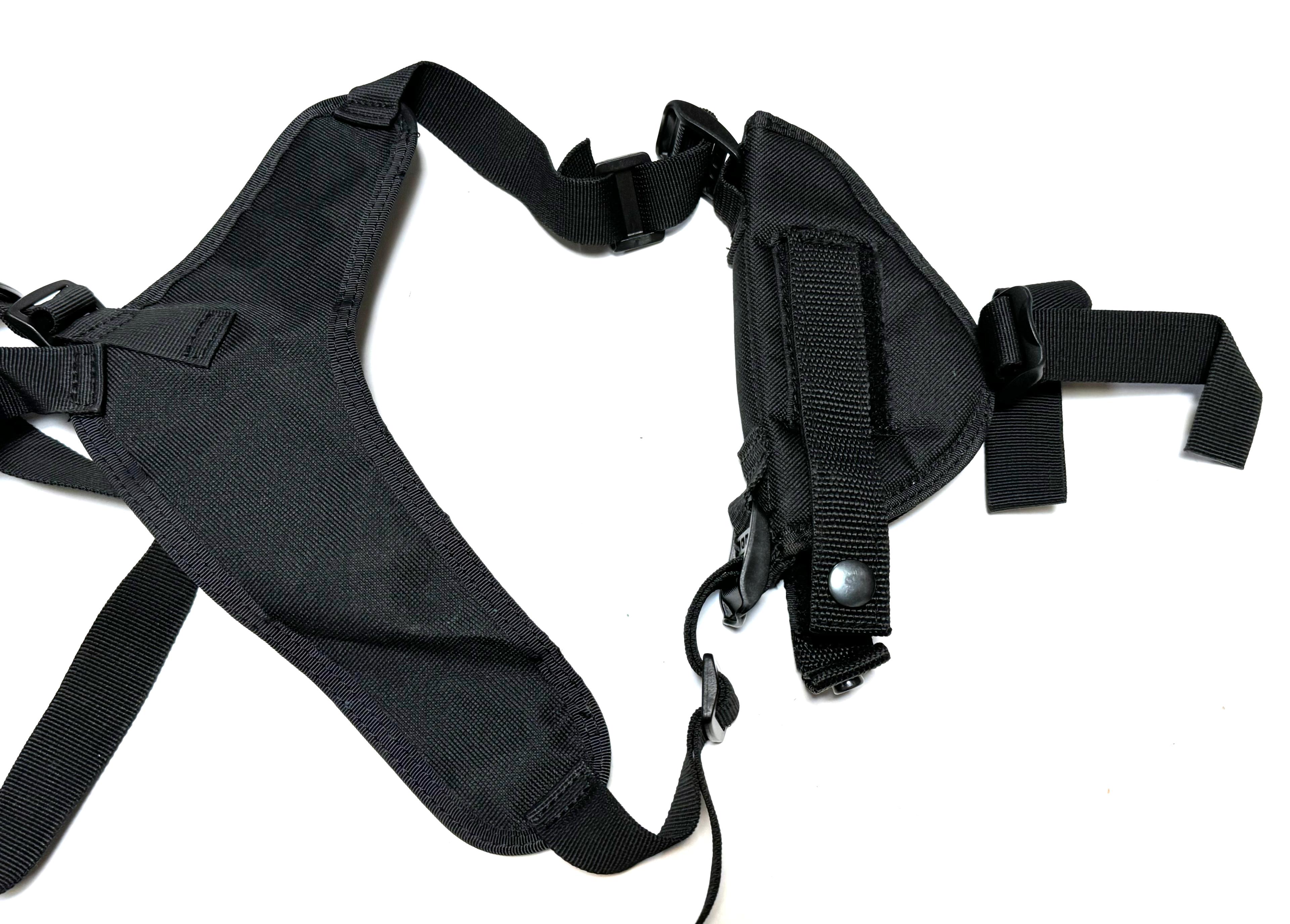 Nylon Shoulder Holster with an Additional Clip-On Holster