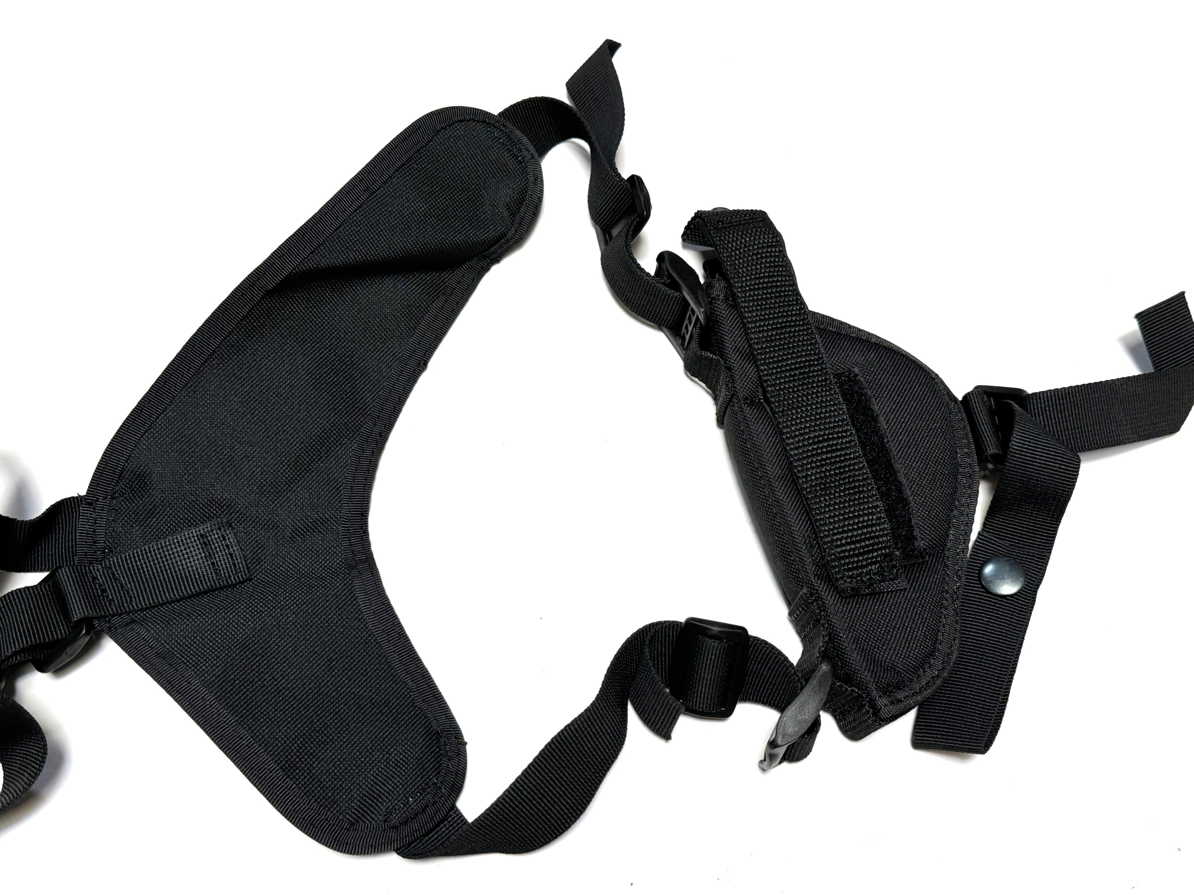 Nylon Shoulder Holster with an Additional Clip-On Holster