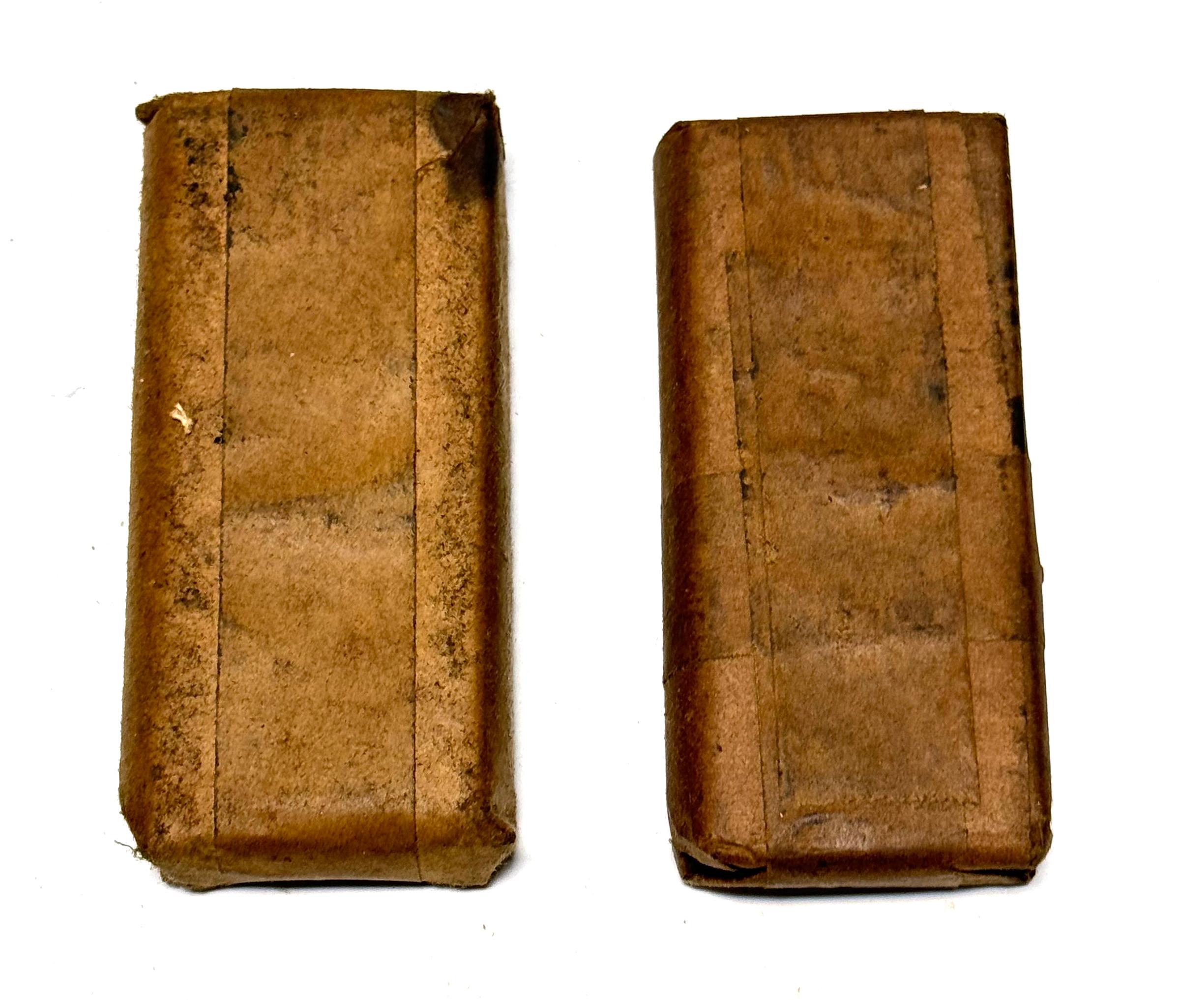 Pair of Original WWII M1 Carbine 15-Round .30 Caliber Magazines in Cosmoline Wrap